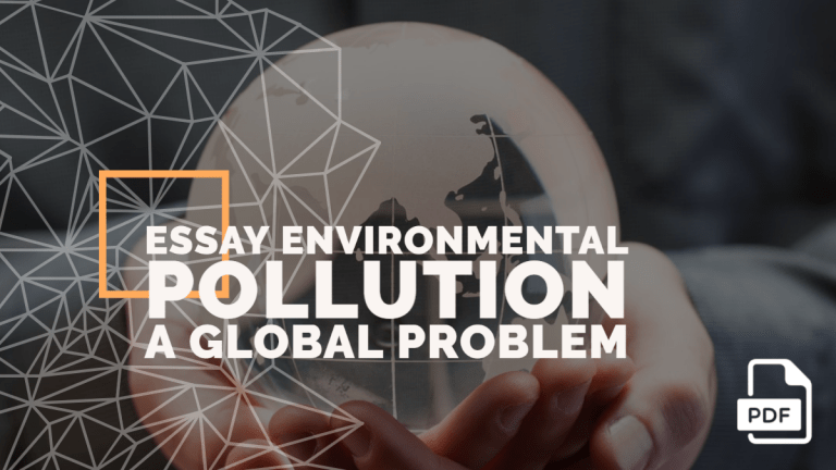 Essay Environmental Pollution A Global Problem feature image