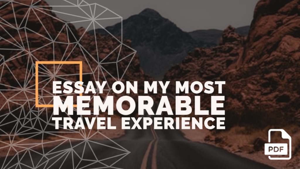 work and travel experience essay