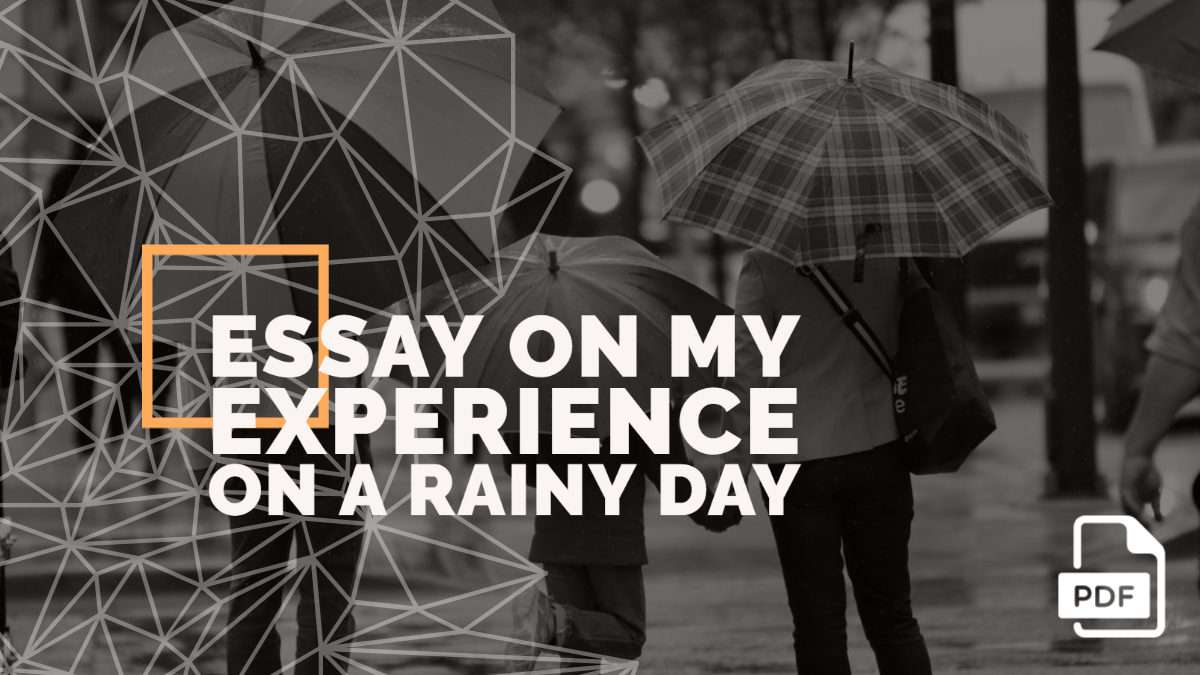 rainy day experience essay feature image