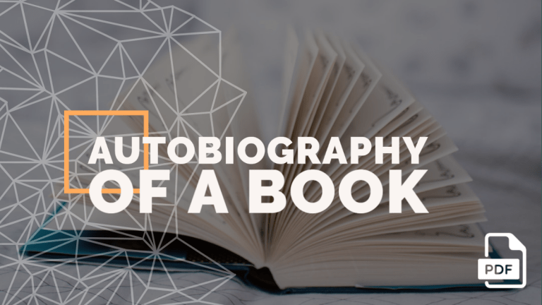 Autobiography of a Book [2000 Words]