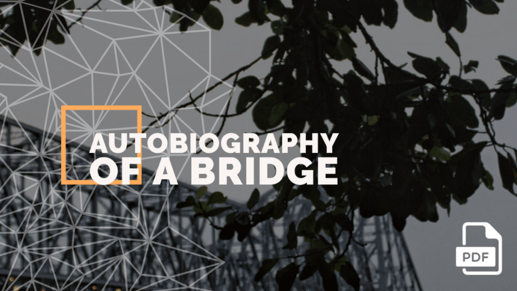 Autobiography of a Bridge (Howrah Bridge) [2000 Words]