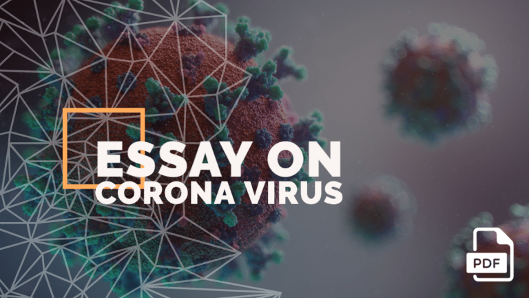 corona virus essay in english 1000 words