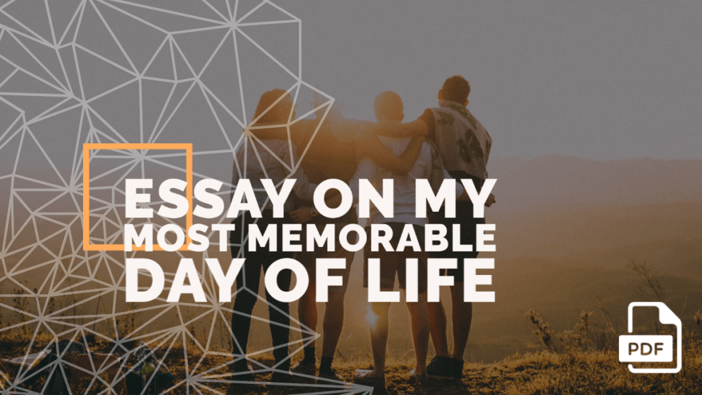 Essay on My Most Memorable Day of Life feature image