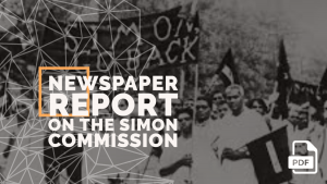 Why was simon commission sent to india picture