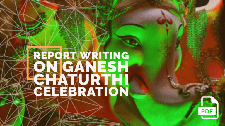 feature image of Report Writing on Ganesh Chaturthi Celebration