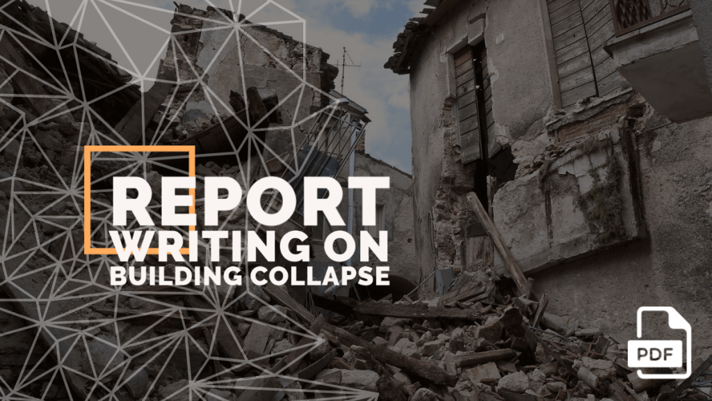 feature image of report writing on building collapse