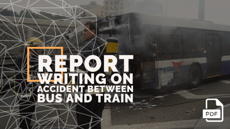 feature image of Report Writing on Accident between Bus and Train