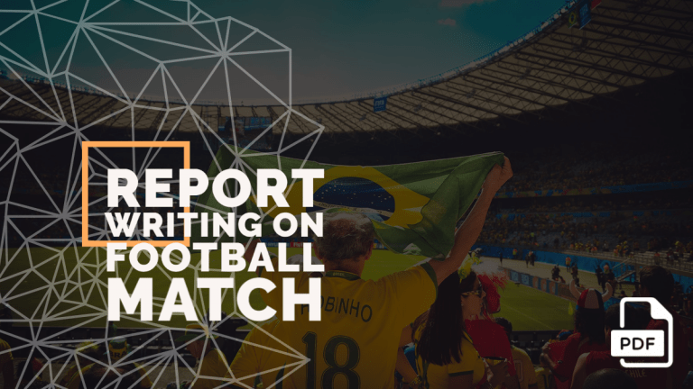 feature image of Report Writing on Football Match