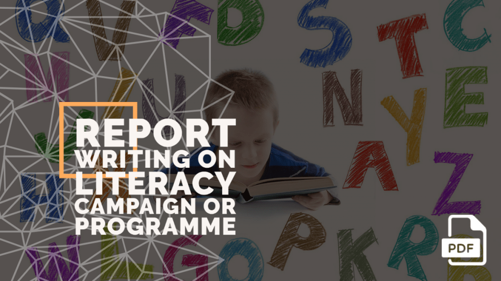 feature image of Report Writing on Literacy Campaign or Programme