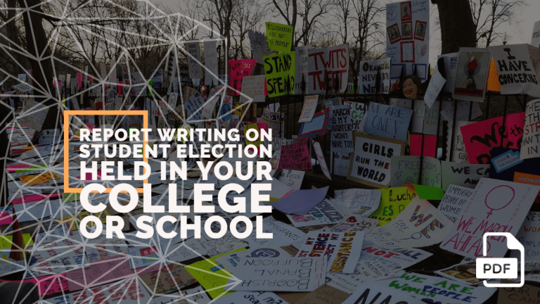 feature image of Report Writing on Student Election Held in Your College or School