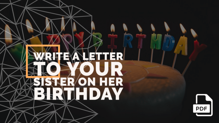 birthday essay for a sister