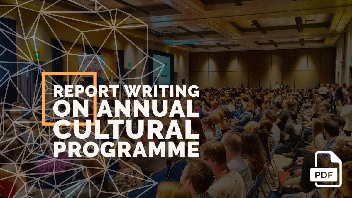 Feature image of Report Writing on Annual Cultural Programme