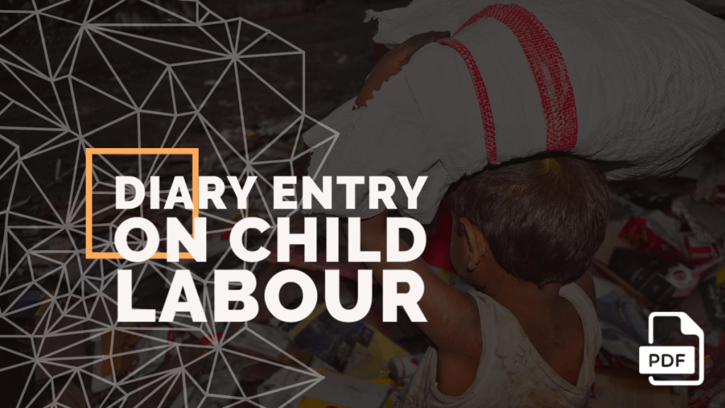 Diary Entry on Child Labour