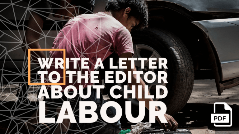 Feature image of Letter to the Editor about Child Labour