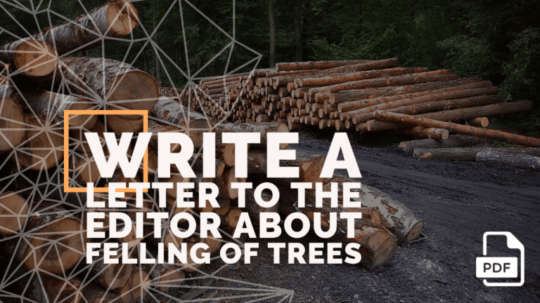 Feature image of Letter to the Editor about Felling of Trees