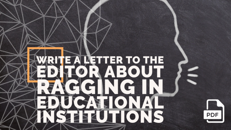 Feature image of Letter to the Editor about Ragging in Educational Institutions