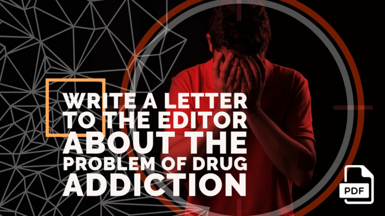 Feature image of Letter to the Editor about the Problem of Drug Addiction