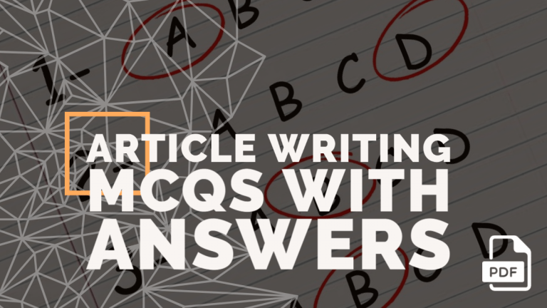 mcqs on essay writing pdf