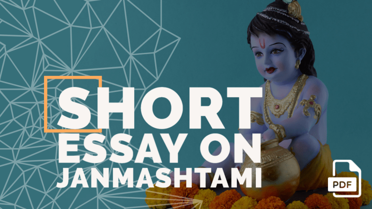 Feature image of Short Essay on Janmashtami