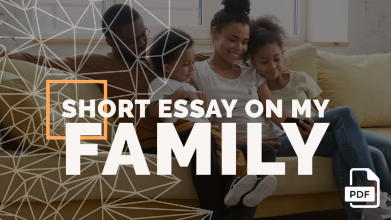 my family essay in english pdf