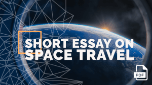 short essay on space travel