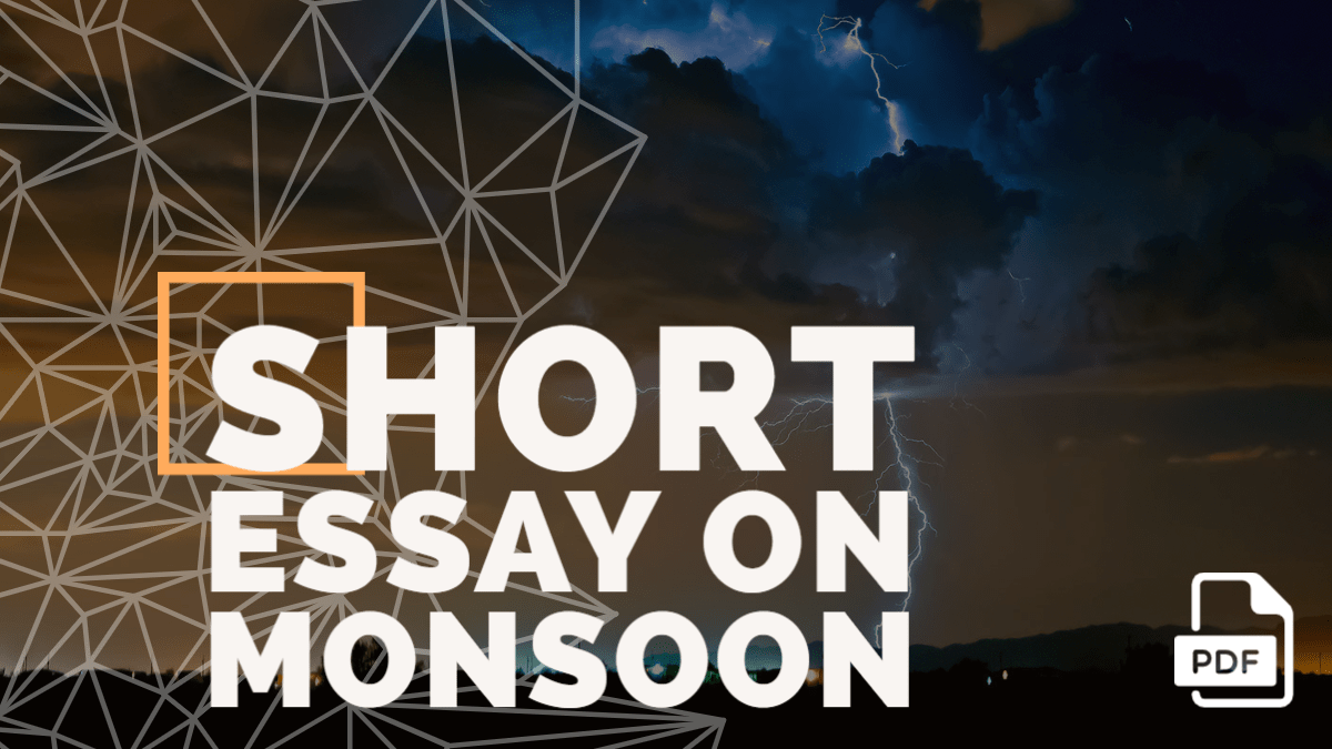 monsoon season essay in short