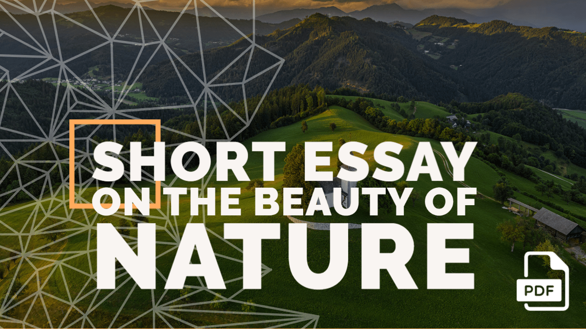 short essay on beauty of nature
