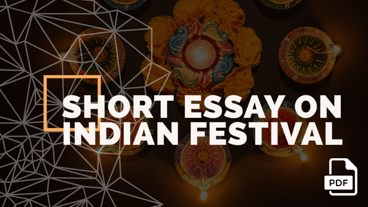 Feature image of Short Essay on Indian festival