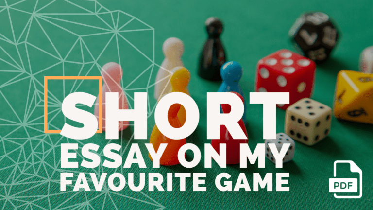 Feature image of Short Essay on My Favourite Game