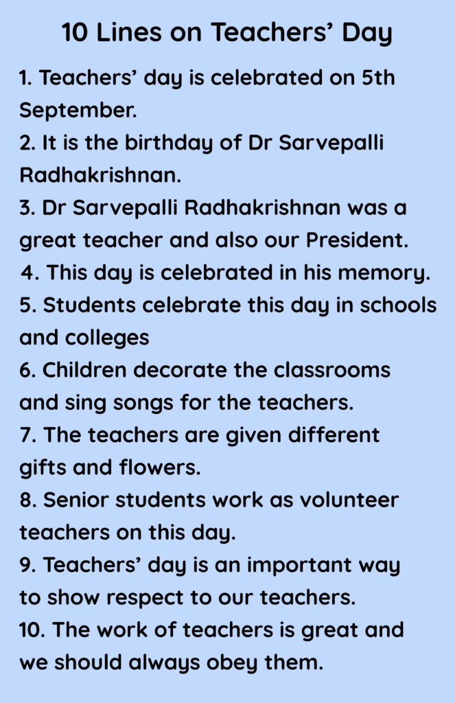 10 Lines on Teacher's Day example-1 (1)