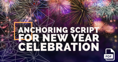 Feature image of Anchoring Script for New Year Celebration