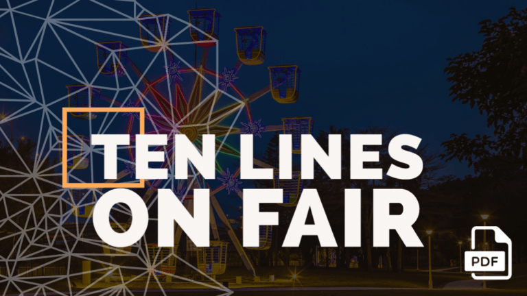 10 Lines on Fair in English [3 Examples]
